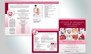 Women\'s Health conference brochure