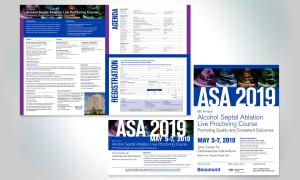 Alcohol Septal Ablation medical conference brochure