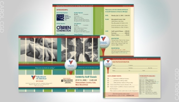 Volunteers of America golf outing invitation